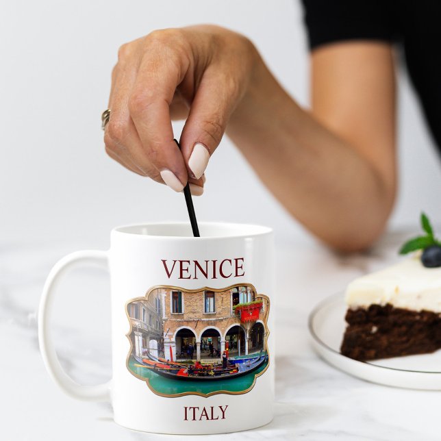 Venice, Italy (IT) - Gondolier Coffee Mug (Creator Uploaded)