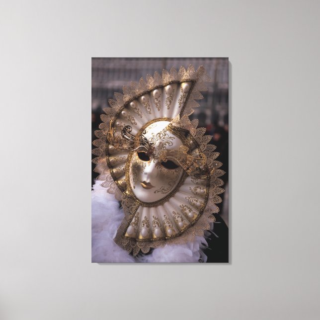 Venice, Italy (IT) -Masquerade Canvas Print (Front)