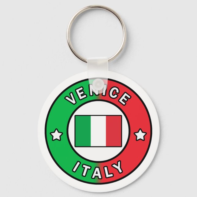 Venice Italy Key Ring (Front)