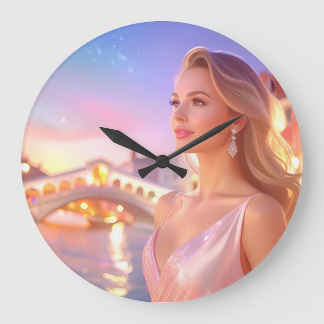 VENICE - ITALY - LARGE CLOCK (Front)