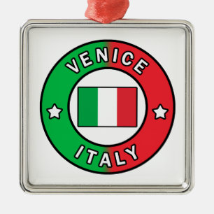 Venice Italy Metal Tree Decoration