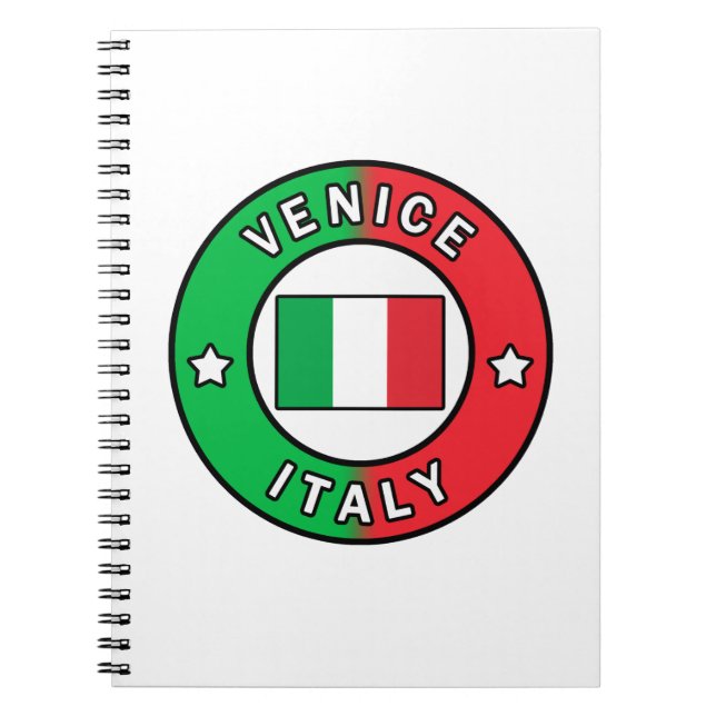 Venice Italy Notebook (Front)
