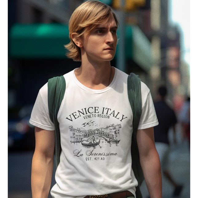 Venice Italy Old Landscape T-Shirt (Creator Uploaded)