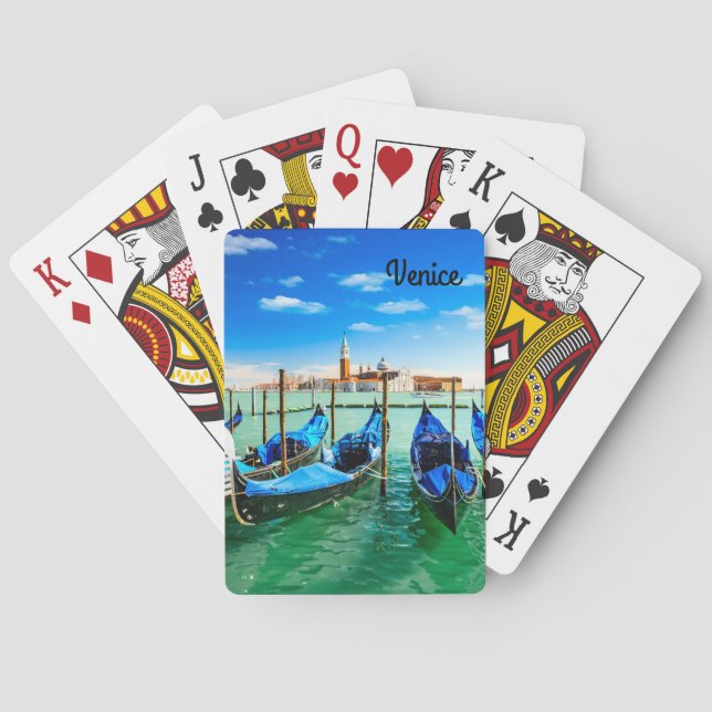 Venice Italy Playing Cards (Back)