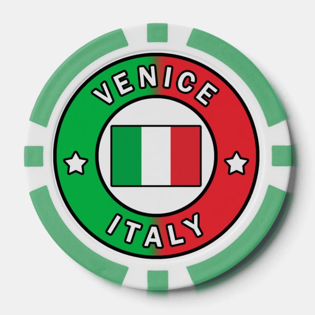 Venice Italy Poker Chips (Front)