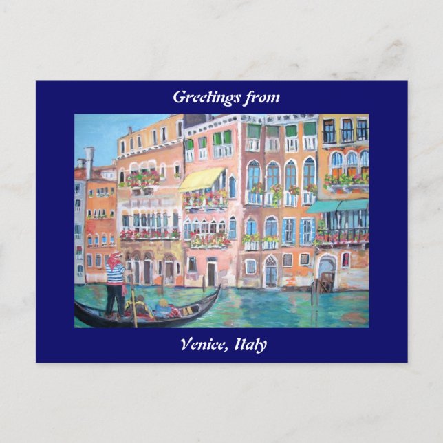 Venice - Italy Postcard (Front)