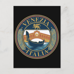 Venice Italy Postcard