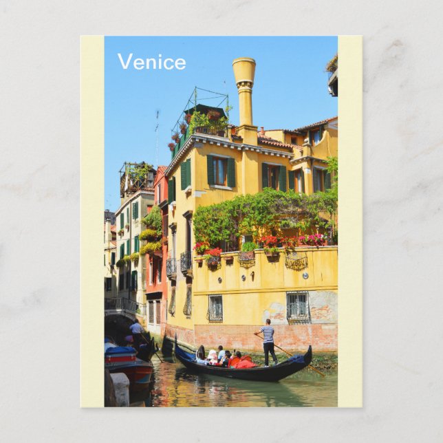 Venice Italy Postcard (Front)