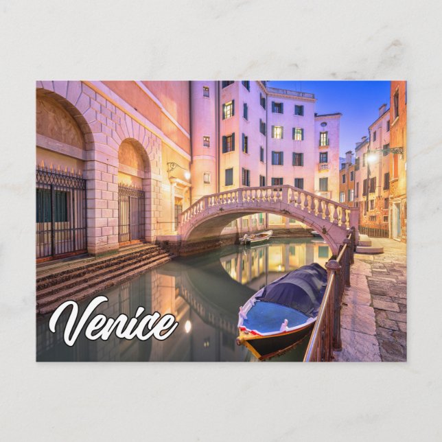 Venice, Italy Postcard (Front)