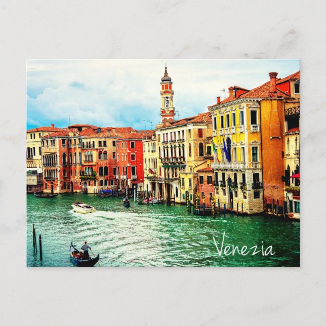 Venice - Italy Postcard (Front)