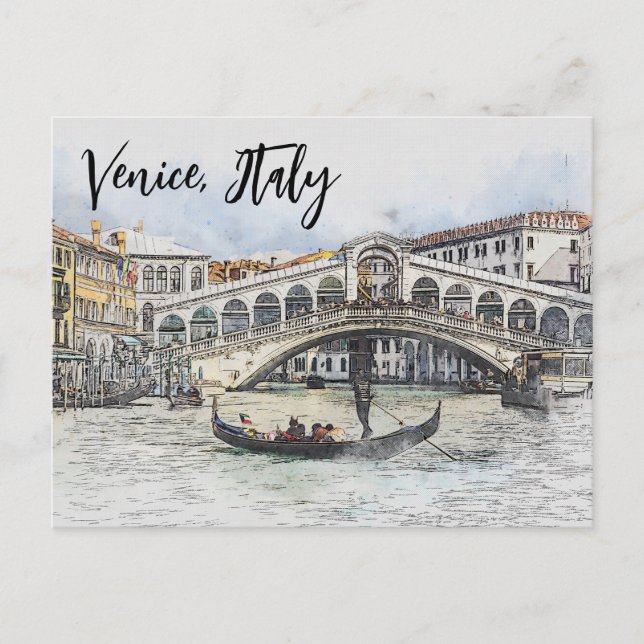 Venice, Italy Postcard (Front)