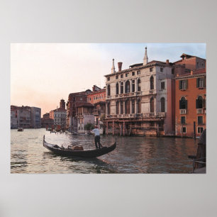 Venice Italy Poster / Gondola