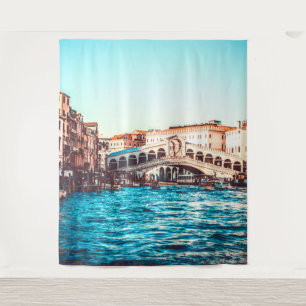 Venice Italy Scene Wall Mural Backdrop Tapestry