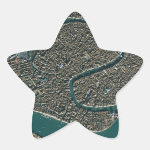 venice italy star sticker