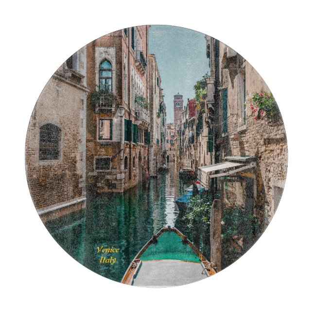 Venice Italy The Floating City Cutting Board (Front)