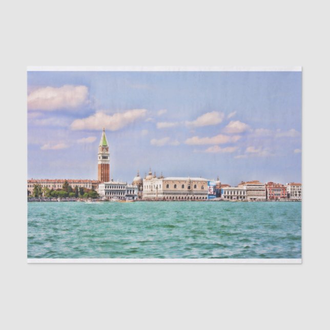 Venice, Italy Tissue Paper (Front)