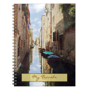 Venice Italy Travel Journal Notebook