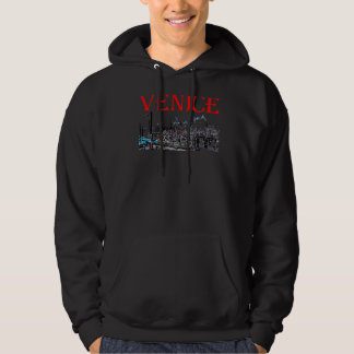 Venice Italy Travel Piers Lamppost Crane White 1 Hoodie