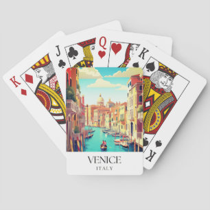 Venice Italy Travel Postcard Playing Cards