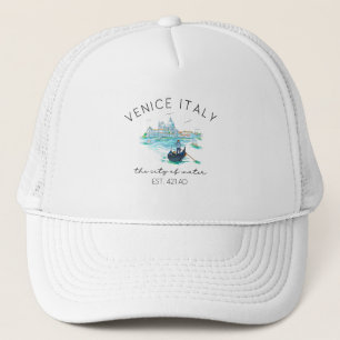 Venice Italy Vacation Souvenir Trucker Hat