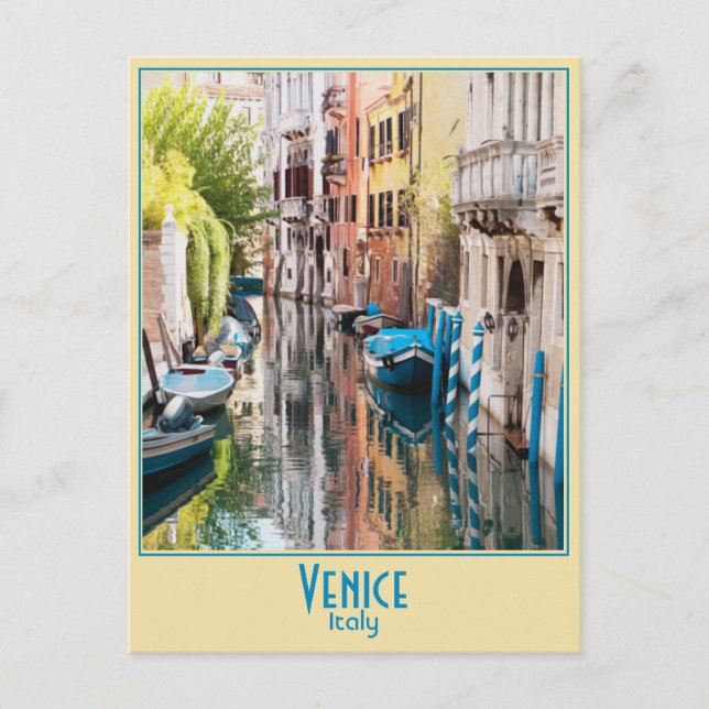 Venice, Italy Vintage Postcard (Front)