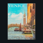 Venice, Italy Vintage Travel Postcard<br><div class="desc">Venice,  Italy Vintage Travel Postcard</div>