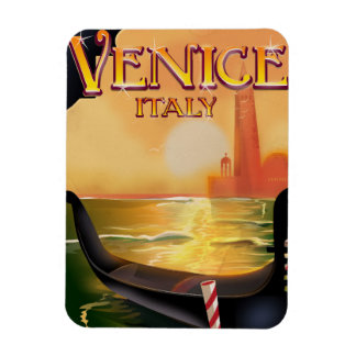 Venice, Italy vintage travel poster Magnet