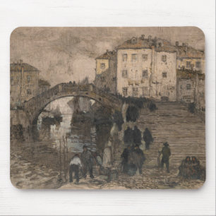 Venice, Italy (Vintage Venetian Landscape) Mouse Mat