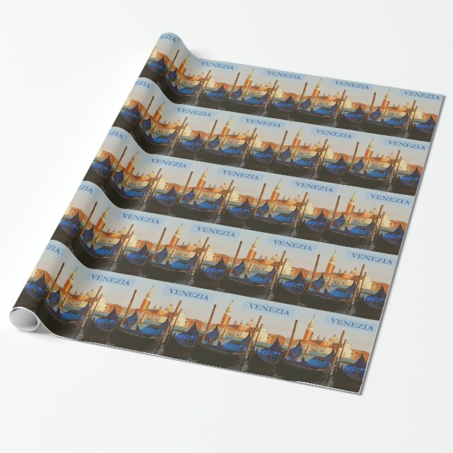 Venice Italy Wrapping Paper (Unrolled)