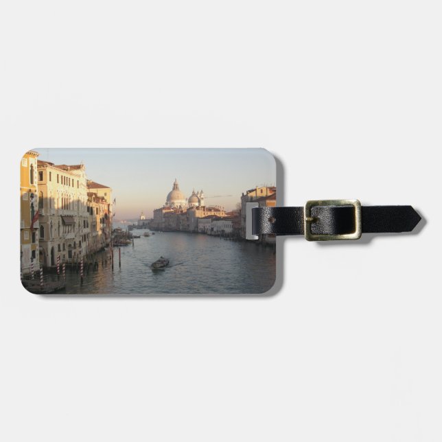 Venice luggage tag (Front Horizontal)
