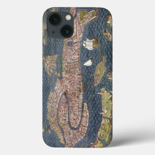 VENICE: MAP, 16TH CENTURY iPhone 13 CASE