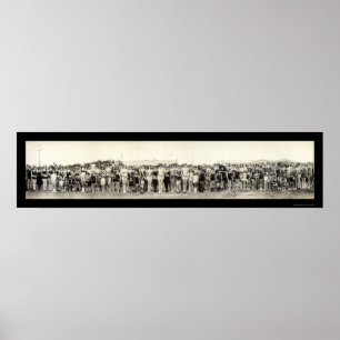 Venice Pageant, CA Photo 1926 Poster