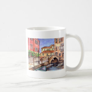 Venice - Pen & Wash Watercolor Coffee Mug