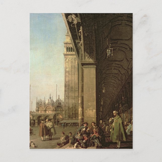 Venice: Piazza di San Marco and the Colonnade Postcard (Front)