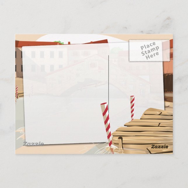 Venice Postcard (Back)