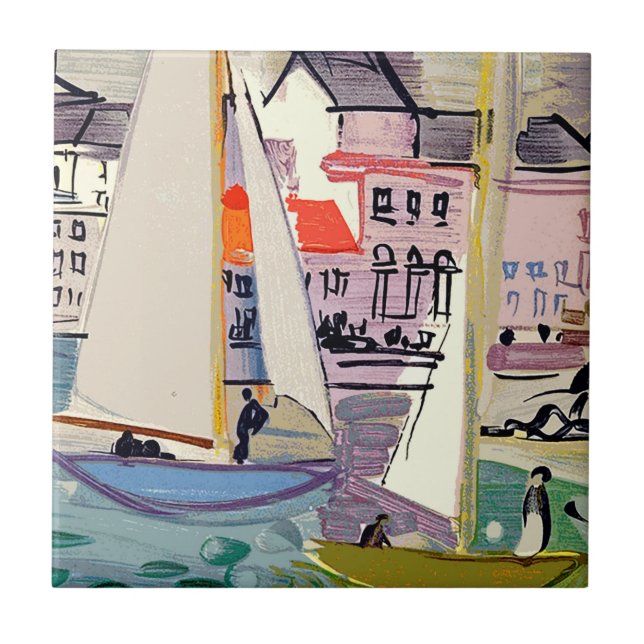 Venice Raoul Dufy Ceramic Tile (Front)