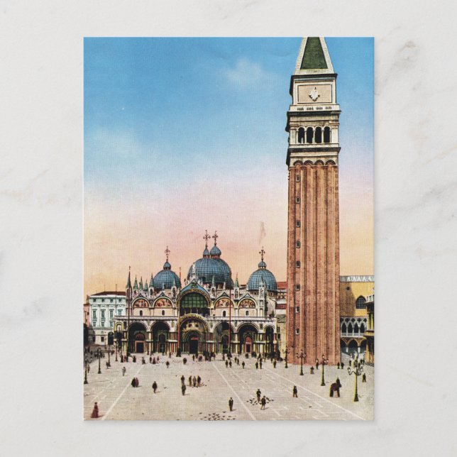 Venice, Replica Vintage Postcard 1910 (Front)