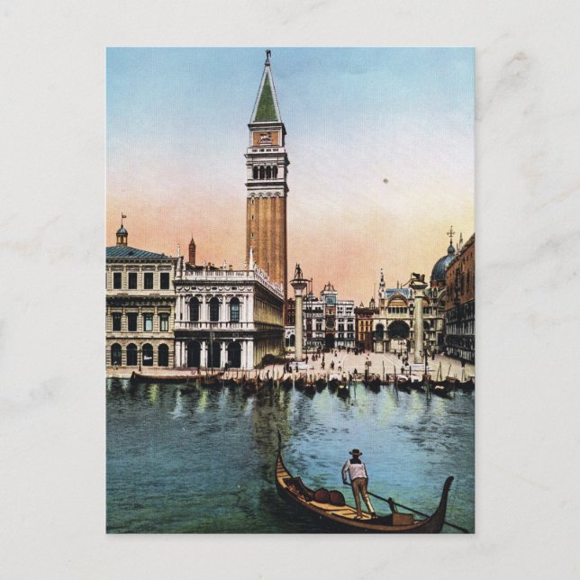 Venice, Replica Vintage Postcard 1910 (Front)