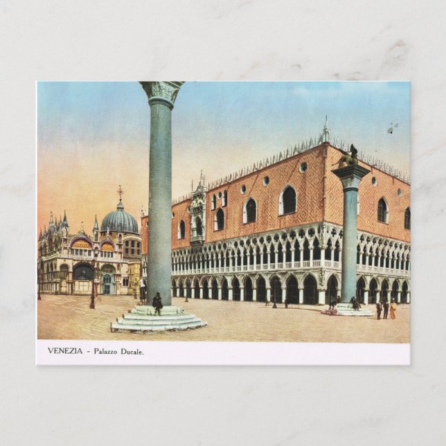 Venice, Replica Vintage Postcard 1910 (Front)