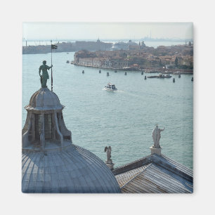 Venice San Giorgio Maggiore View Magnet