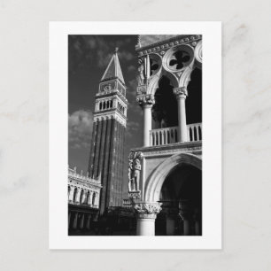 Venice San Marco Tower & Doge Palace Postcard
