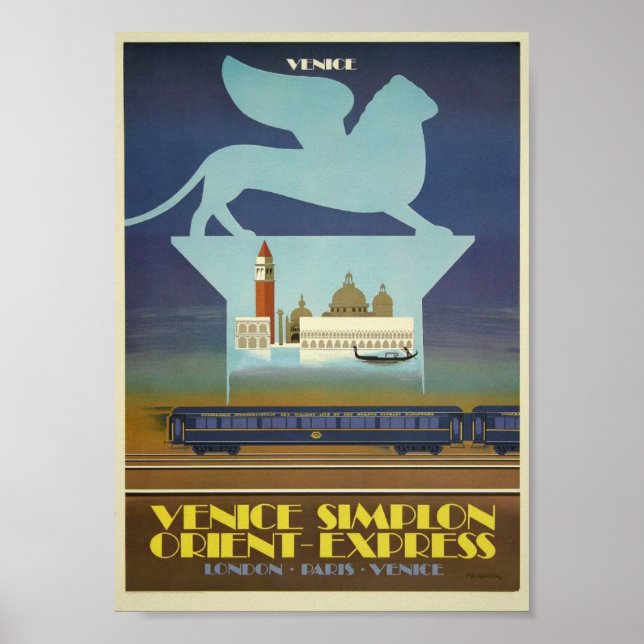 Venice Simplon (Orient Express) Poster (Front)