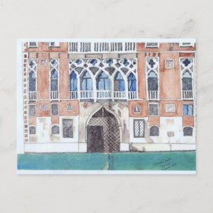 Venice sketch postcard