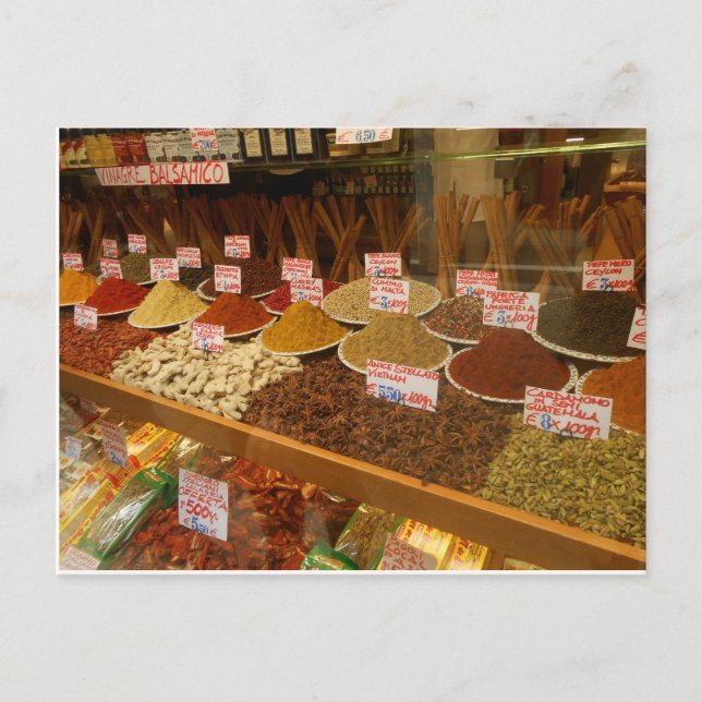 Venice Spice Market Postcard (Front)