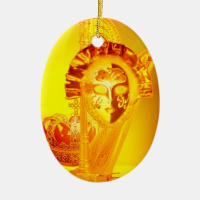 Venice Sun King Ornament (Front)