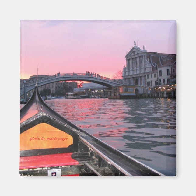 Venice Sunset Magnet (Front)