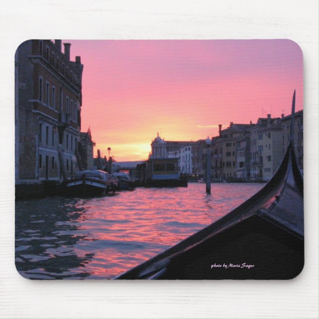 Venice Sunset Mouse Mat (Front)