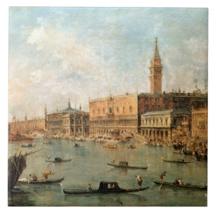 Venice: The Doge's Palace and the Molo from the Ba Tile