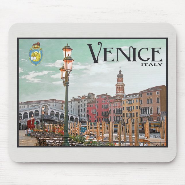 Venice - The Grand Canal Mouse Mat (Front)