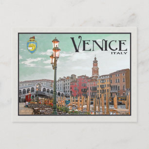 Venice - The Grand Canal Postcard